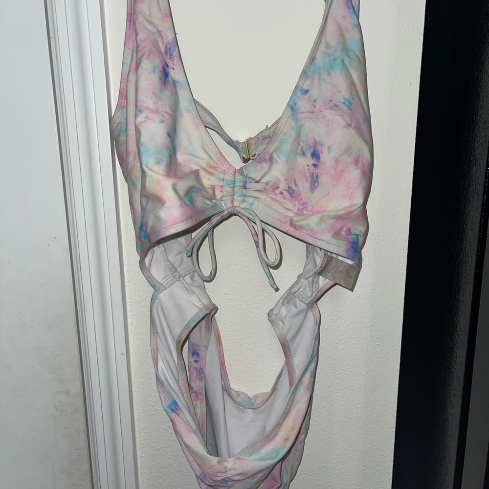 Tie-Dye One-Piece Swimsuit View 4